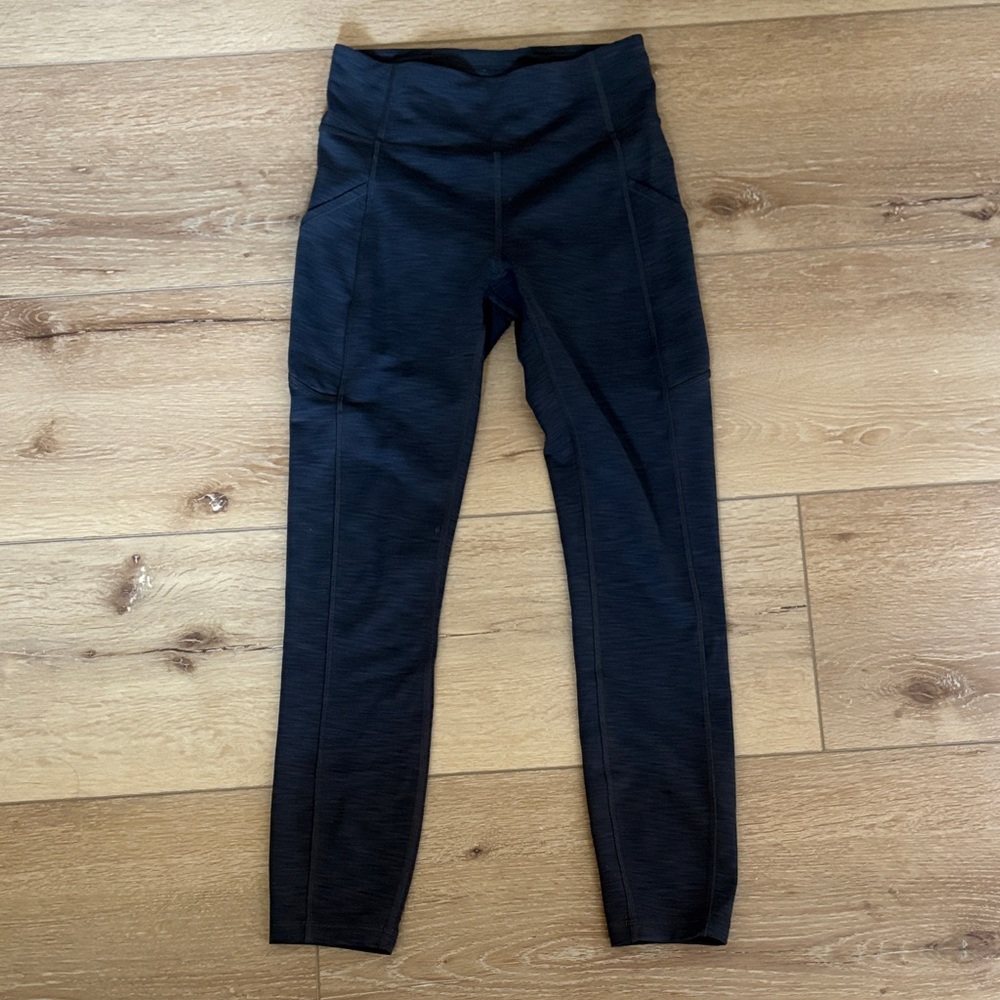 Invigorate High Rise Tight 25” in Heathered Graphite Grey